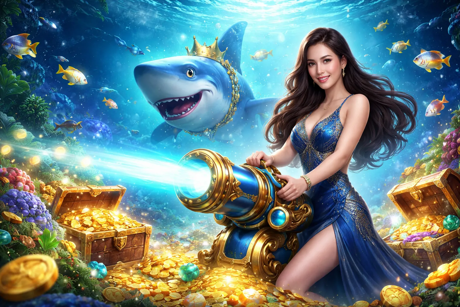 Màn hình chơi game bắn cá K9CC